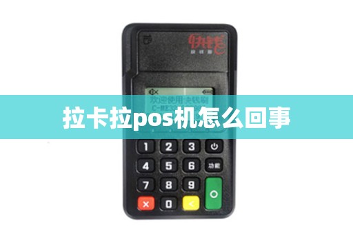 拉卡拉pos机怎么回事