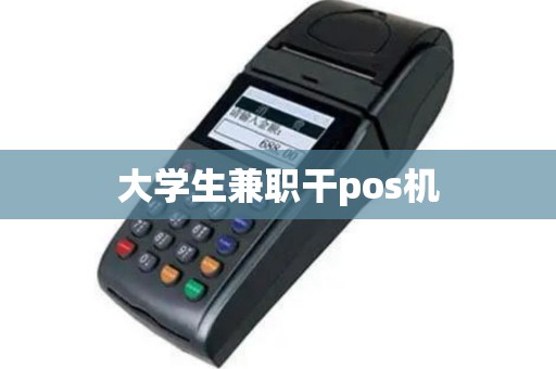 大学生兼职干pos机