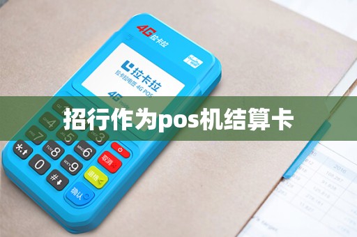 招行作为pos机结算卡