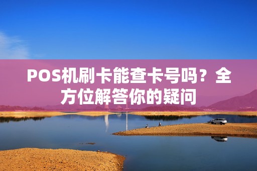 POS机刷卡能查卡号吗？全方位解答你的疑问