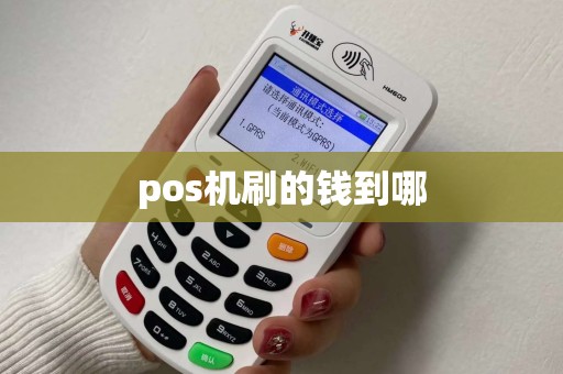 pos机刷的钱到哪