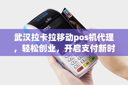 武汉拉卡拉移动pos机代理，轻松创业，开启支付新时代