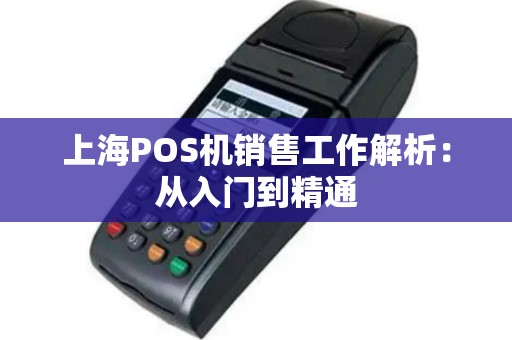 上海POS机销售工作解析：从入门到精通