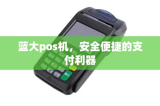 蓝大pos机，安全便捷的支付利器