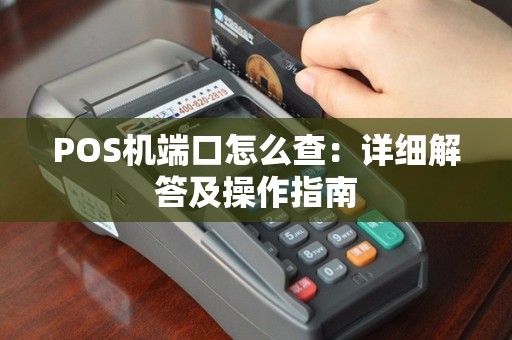 POS机端口怎么查：详细解答及操作指南