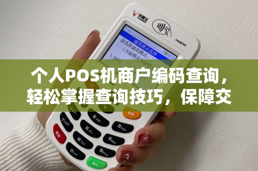 个人POS机商户编码查询，轻松掌握查询技巧，保障交易安全