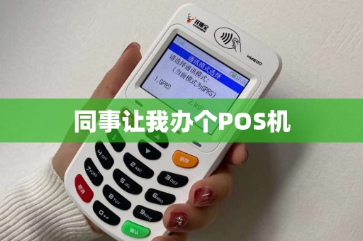 同事让我办个POS机