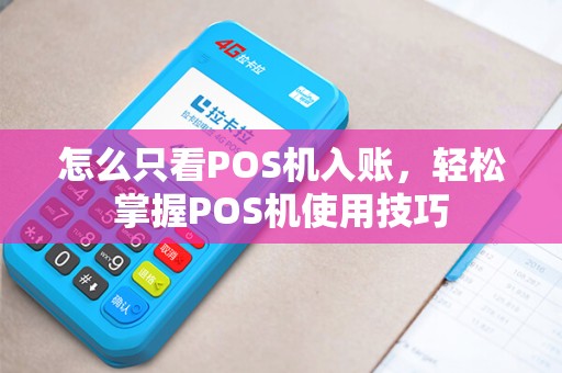 怎么只看POS机入账，轻松掌握POS机使用技巧