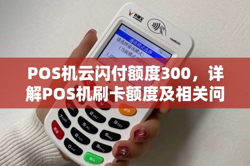 POS机云闪付额度300，详解POS机刷卡额度及相关问题