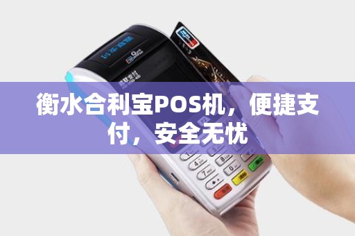 衡水合利宝POS机，便捷支付，安全无忧