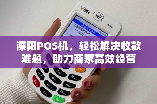 溧阳POS机，轻松解决收款难题，助力商家高效经营