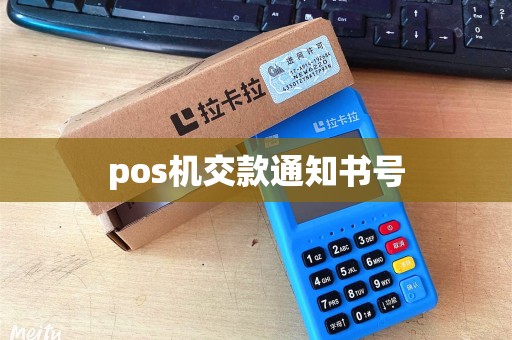 pos机交款通知书号