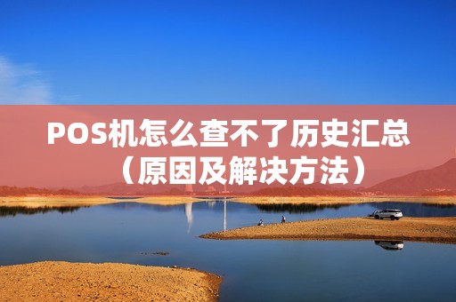 POS机怎么查不了历史汇总（原因及解决方法）