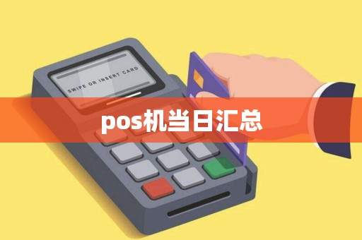 pos机当日汇总