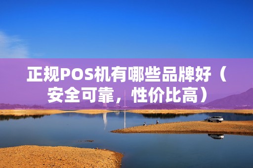 正规POS机有哪些品牌好（安全可靠，性价比高）