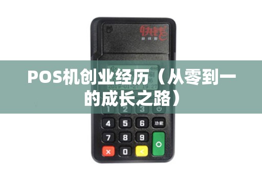 POS机创业经历（从零到一的成长之路）