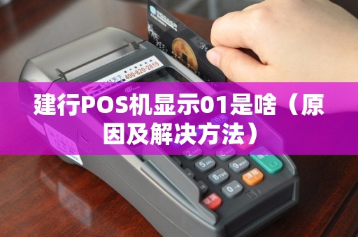 建行POS机显示01是啥（原因及解决方法）