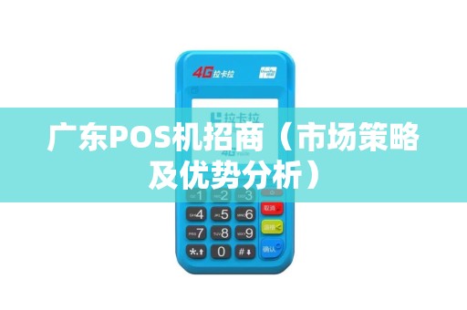 广东POS机招商（市场策略及优势分析）