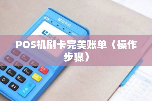 POS机刷卡完美账单（操作步骤）