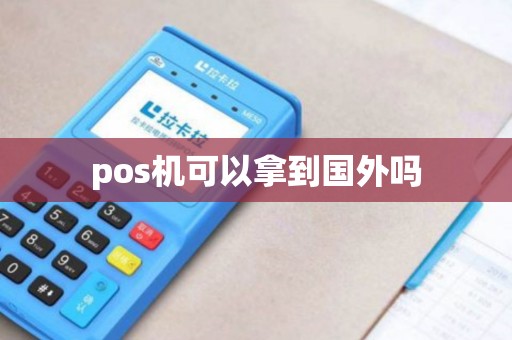 pos机可以拿到国外吗