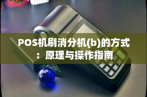 POS机刷消分机(b)的方式：原理与操作指南