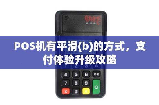 POS机有平滑(b)的方式，支付体验升级攻略