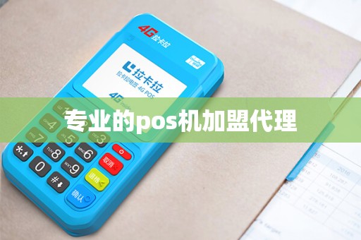 专业的pos机加盟代理