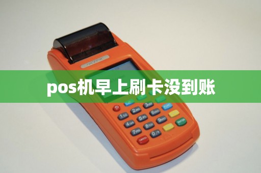 pos机早上刷卡没到账