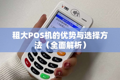 租大POS机的优势与选择方法（全面解析）