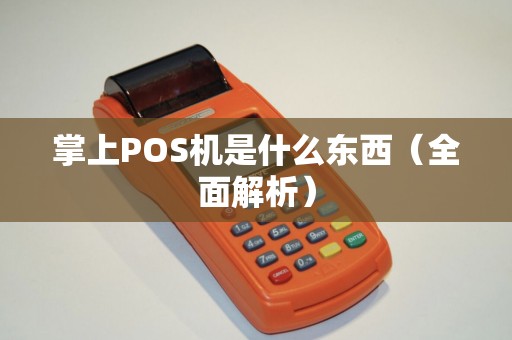 掌上POS机是什么东西（全面解析）