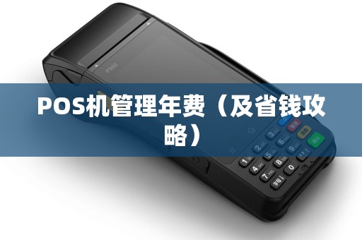 POS机管理年费（及省钱攻略）