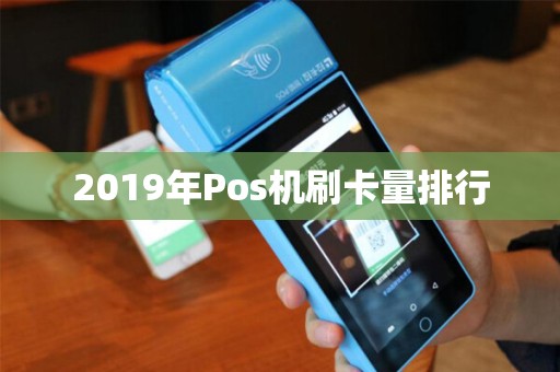 2019年Pos机刷卡量排行
