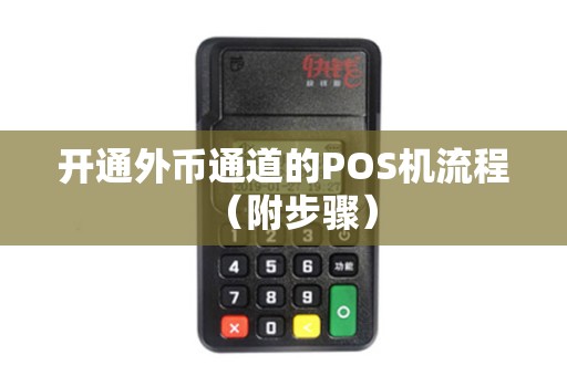 开通外币通道的POS机流程（附步骤）