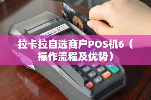拉卡拉自选商户POS机6（操作流程及优势）