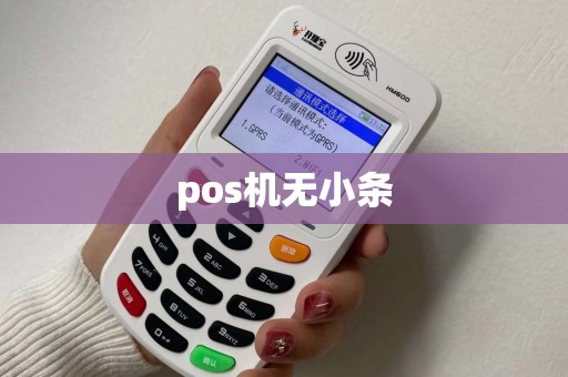 pos机无小条