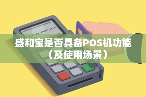 盛和宝是否具备POS机功能（及使用场景）