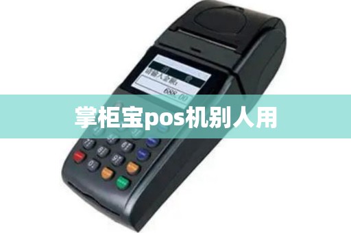 掌柜宝pos机别人用