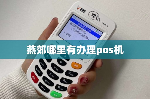 燕郊哪里有办理pos机