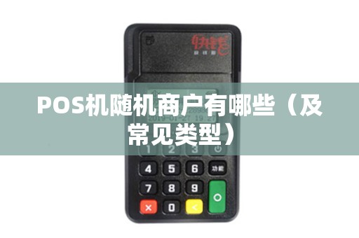 POS机随机商户有哪些（及常见类型）