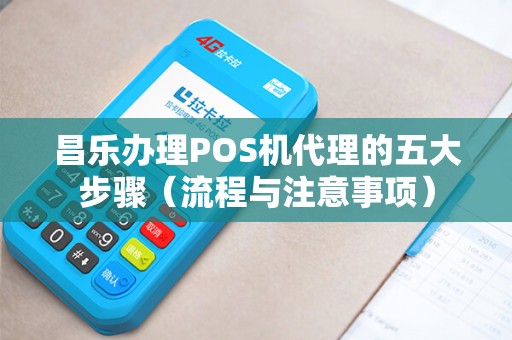 昌乐办理POS机代理的五大步骤（流程与注意事项）