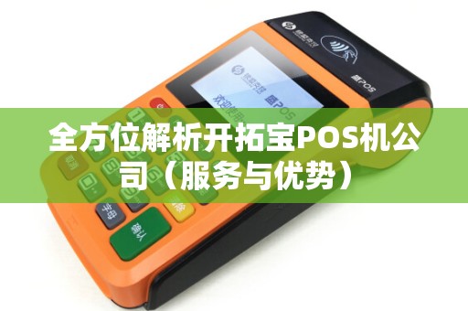 全方位解析开拓宝POS机公司（服务与优势）