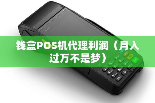 钱盒POS机代理利润（月入过万不是梦）