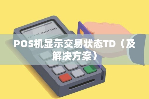 POS机显示交易状态TD（及解决方案）
