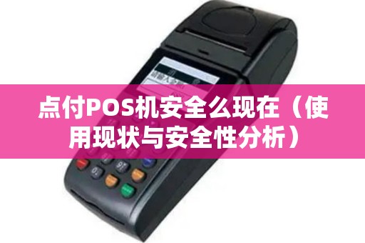 点付POS机安全么现在（使用现状与安全性分析）