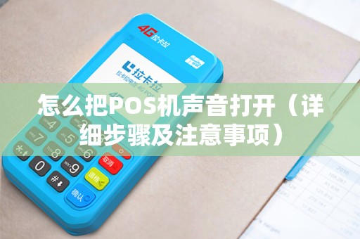 怎么把POS机声音打开（详细步骤及注意事项）
