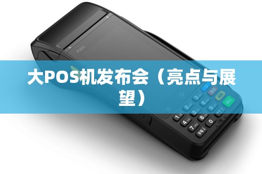 大POS机发布会（亮点与展望）