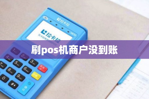 刷pos机商户没到账