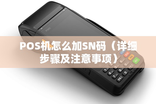 POS机怎么加SN码（详细步骤及注意事项）