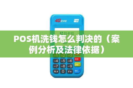 POS机洗钱怎么判决的（案例分析及法律依据）