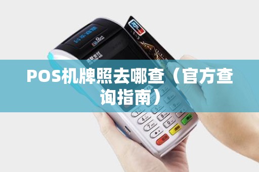 POS机牌照去哪查（官方查询指南）